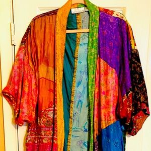 Sacred Threads Silk Kimono